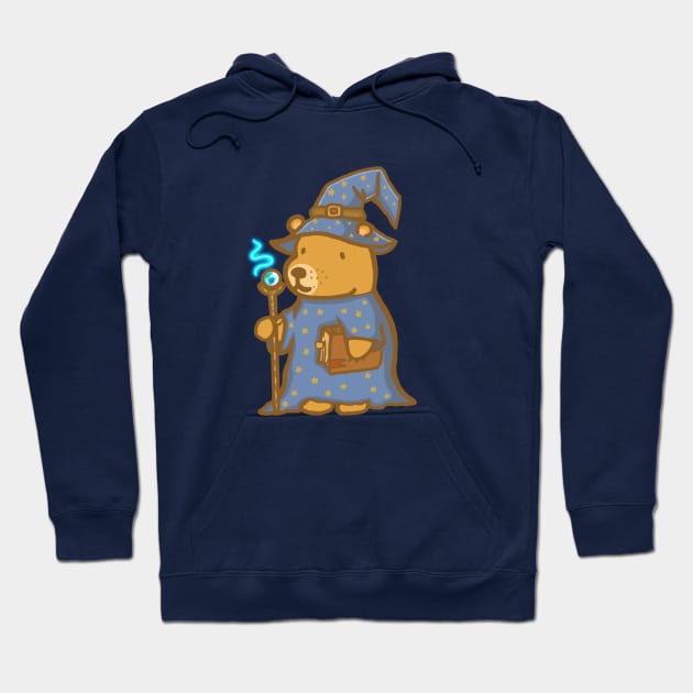 Maurice the Bear - Wizard Hoodie by KatiaMart